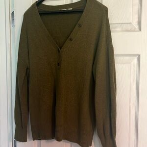 Green sweater